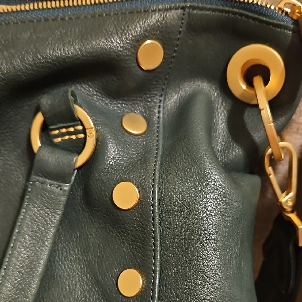 Hammitt Daniel Medium in Dark Green Leather - Picture 9 of 9